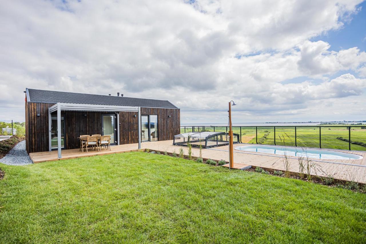 Nowe Domki Deluxe Z Widokiem Na Zatoke Z Basenem I Sauna Oslonino Exterior foto
